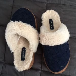 Furry slippers